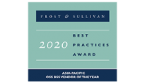 Netcracker Receives 2020 Frost & Sullivan Asia-Pacific OSS BSS Vendor of the Year Award